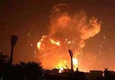 انفجار مهیب نزدیک فرودگاه بین المللی اربیل عراق