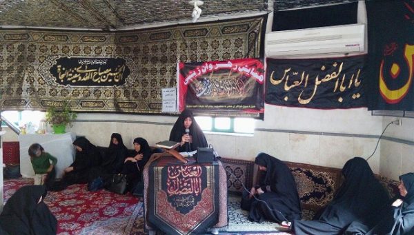 همایش رهروان زینبی در شهر دماوند