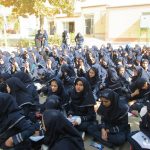 نمایشگاه امداد در هنرستان زینبیه