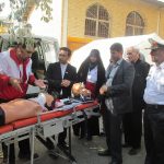 نمایشگاه امداد در هنرستان زینبیه