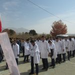مانور زلزله در هنرستان دکتر حسابی
