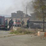 مانور زلزله در هنرستان دکتر حسابی