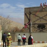 مانور زلزله در هنرستان دکتر حسابی