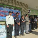 مانور زلزله در هنرستان دکتر حسابی
