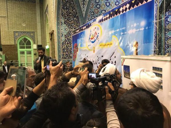 رونمایی از تمبر امامزاده هاشم دماوند