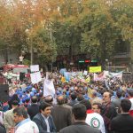 تظاهرات 13 آبان در شهرستان دماوند