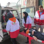 برگزاری مانور زلزله در شهرستان دماوند