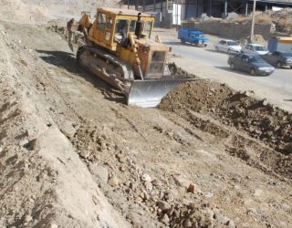 عملیات عمرانی در مهرآباد رودهن