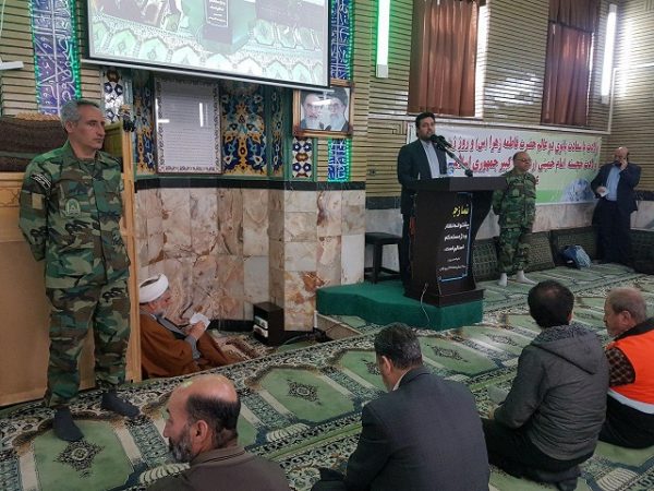 سخنرانی رئیس منابع طبیعی