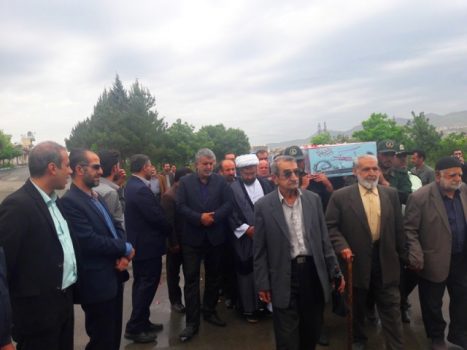آیین استقبال از 3 شهید گمنام دفاع مقدس در دماوند آیین استقبال از ۳ شهید گمنام دفاع مقدس در دماوند