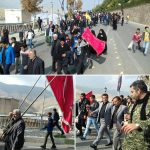 پیاده‌ روی جاماندگان اربعین زیارت کیلان دماوند