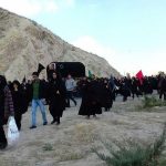 پیاده‌ روی جاماندگان اربعین زیارت کیلان دماوند