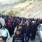 پیاده‌ روی جاماندگان اربعین زیارت کیلان دماوند