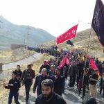 پیاده‌ روی جاماندگان اربعین زیارت کیلان دماوند