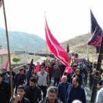 پیاده‌ روی جاماندگان اربعین زیارت کیلان دماوند