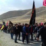 پیاده‌ روی جاماندگان اربعین زیارت کیلان دماوند