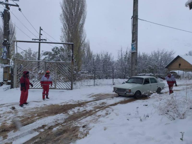 آمادهباش نیروهای امدادی در محور هراز (1)