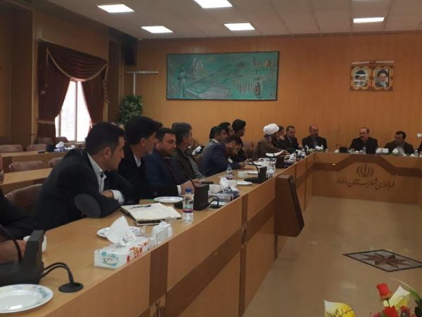 نشست ستاد مدیریت بحران شهرستان دماوند (1)