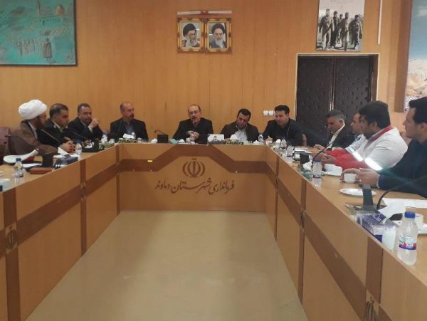 نشست ستاد مدیریت بحران شهرستان دماوند (2)