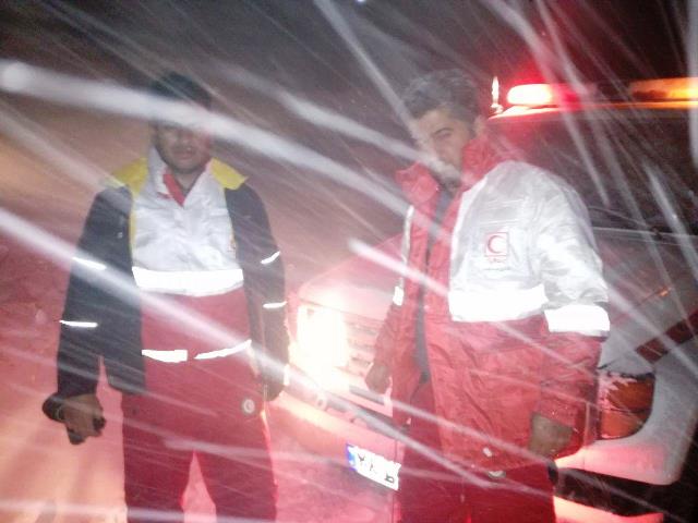 گرفتاری دریاچه تار دماوند کولاک 4 آذر 97