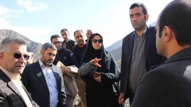 بازدید مسئولان شهرستان دماوند از جاده روستایی منطقه دلیچایی (2)