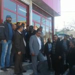 تجمع و اعتراض کسبه منطقه مهرآباد رودهن نسبت راه اندازی فروشگاه زنجیره ای