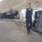 تصادف خودرو در محور فیروزکوه-دماوند