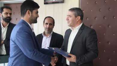 تودیع و معارفه مسئول حراست شهرداری کیلان (1)