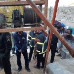 سقوط مادر کودک چاه روستای چشمه ها مهرآباد رودهن