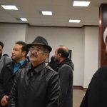 نمایشگاه نقاشی پرتره با تکنیک سیاه قلم در دماوند