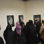 نمایشگاه نقاشی پرتره با تکنیک سیاه قلم در دماوند