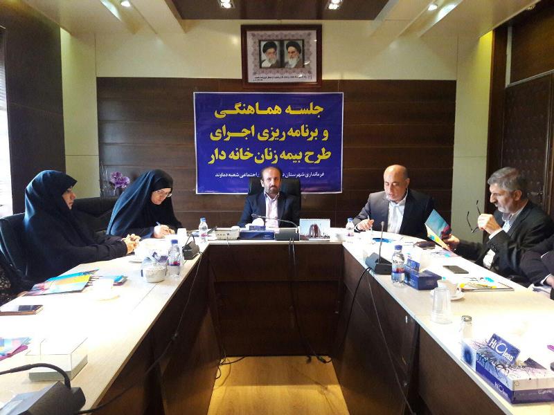 اجرای طرح بیمه زنان خانه دار شهرستان دماوند