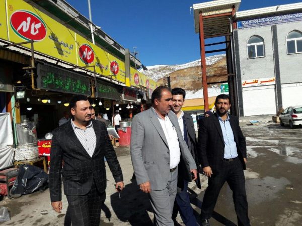 مانور بازرسی و نظارت اتاق اصناف در امامزاده هاشم دماوند