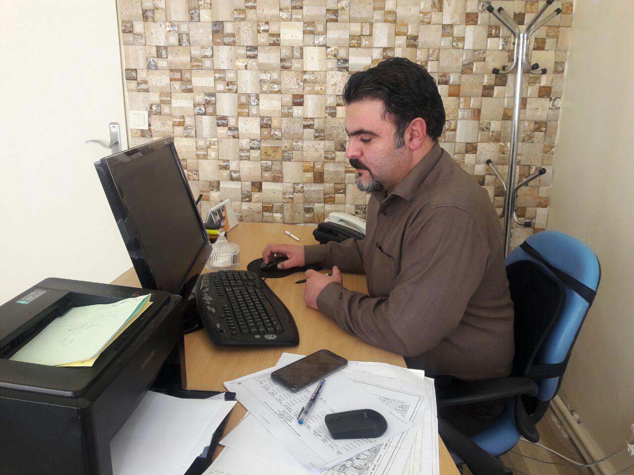 محمد خانزادی مدیر بیمارستان فاطمه الزهرا(س) دماوند