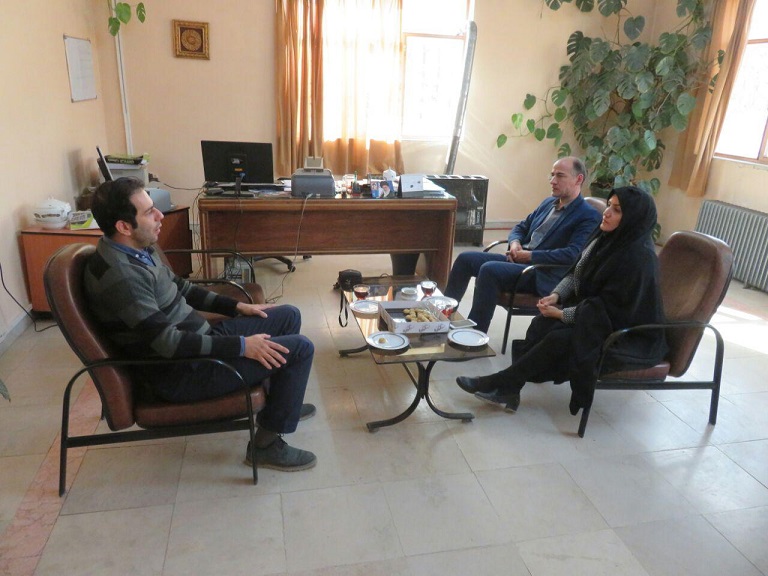 مسئولان بنیاد شهید و امور ایثارگران شهرستان دماوند