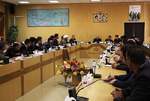 نشست ستاد مدیریت بحران فرمانداری شهرستان دماوند