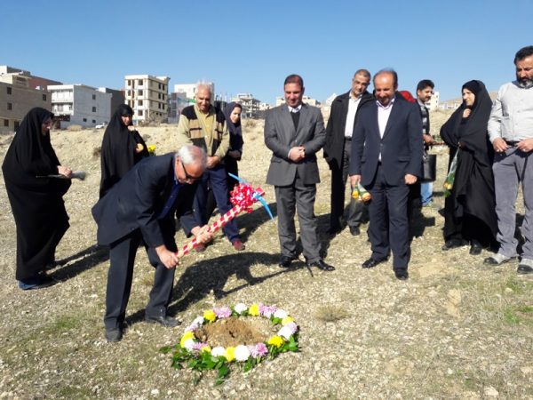 کلنگ زنی مرکز نگهداری معلولان ذهنی دماوند