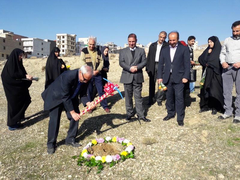 کلنگ زنی مرکز نگهداری معلولان ذهنی دماوند