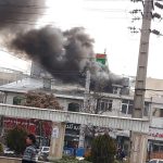 آتش سوزی یک کارگاه قنادی گیلاوند شهر دماوند