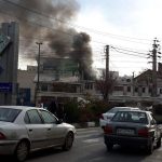 آتش سوزی یک کارگاه قنادی گیلاوند شهر دماوند