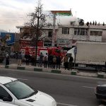 آتش سوزی یک کارگاه قنادی گیلاوند شهر دماوند