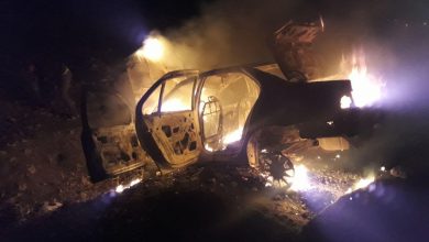 انحراف سواری سمند در محور فیروزکوه-دماوند حدفاصل جابان و سربندان