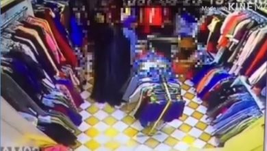 سرقت از فروشگاه لباس فروشی در شهر رودهن با حواس پرتی فروشنده