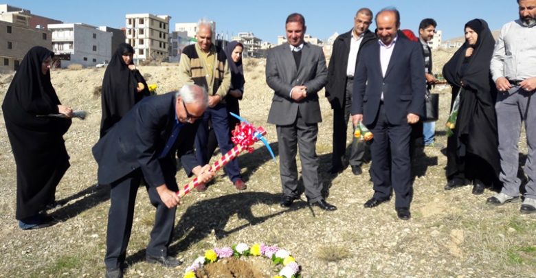 کلنگ زنی مرکز نگهداری معلولان ذهنی دماوند