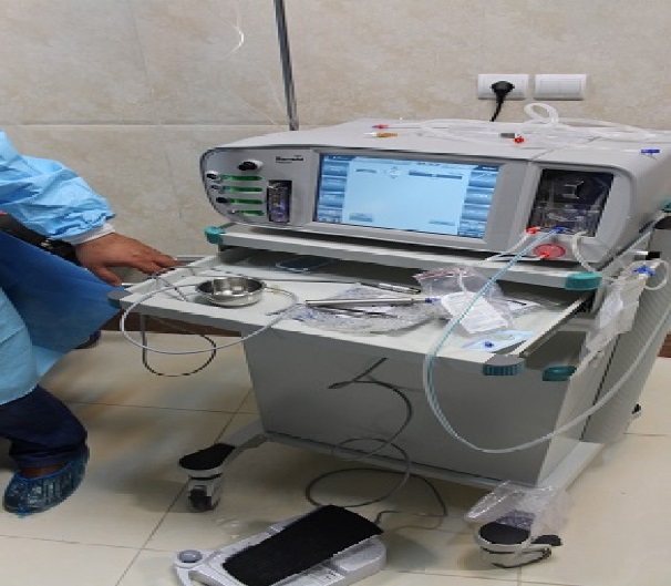 بیمارستان سوم شعبان دماوند به دستگاه جدید جراحی چشم فیکو