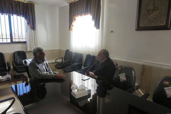 رئیس ندامتگاه دماوند در دیدار با دادستان شهرستان دماوند