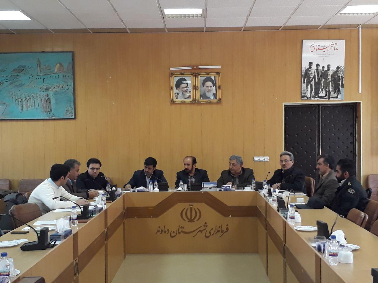 نشست کارگروه تخصصی سلامت و امنیت غذایی شهرستان دماوند (1)