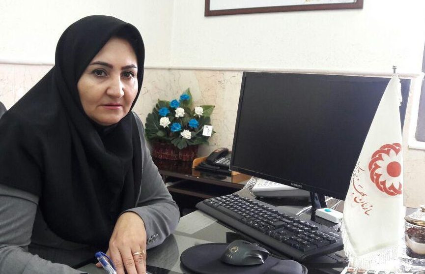 فاطمه خانزادی رئیس اداره بهزیستی شهرستان دماوند