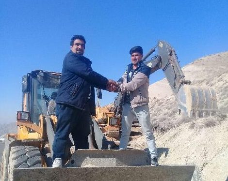 تعریض محور روستایی گرمابسرد تا مغانک (1)
