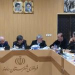 نشست بررسی مشکلات مسکن مهر شهرستان دماوند با حضور قائم مقام وزیر راه و شهرسازی (1)